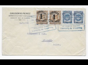 Brief aus Medellin 1936 nach St. Gallen