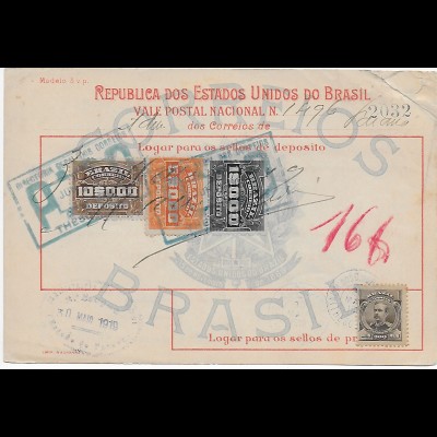 Geldanweisung Thesouraria 1919, Brasilien