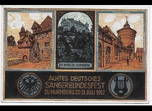 Nürnberg: Sängerbundesfest 1912 nach Selb