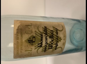 GG: Prämienmarke: GDM leere Flasche, Klarer ausgewählter Wodka, 0,25 Liter