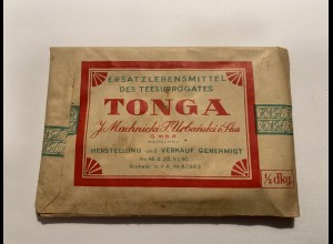 GG: Tonga: Ersatzlebensmittel des Teesurrogates, Warschau 1940