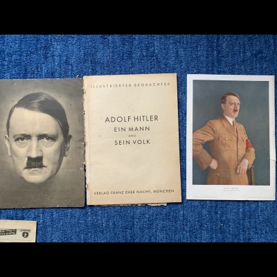 Illustrierter Beobachter: Sonderausgabe Adolf Hitler, Eher Verlag, große Bilder