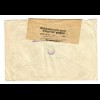 1917: KDMSP No 14, Brief von Tewfik nach Leipzig; "Sendet keine Nahrungsmittel"