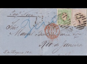1874: Letter from Portugal to Brazil