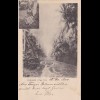 Tonga-Tabu 1901 to Crefeld/Germany, registered postcard, Toga