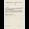 Oldenburg: MiNr. 11a, gestempelt Berne, auf Brief, BPP Attest, portogerecht