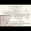 DR: MiNr. 8, gestempelt Briefstück, Thurn&Taxis Büdingen, BPP Befund