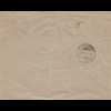 Belgien: 1914 Brief von Bruxelles nach Luzern (Suisse), Perfin