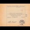 Finnland: 1929: Paketkarte Karstula