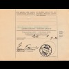 Finnland: 1931: Paketkarte von Helsinki nach Salo
