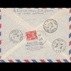 Frankreich: 1953: Luftpostbrief Paris - Dakar/Senegal