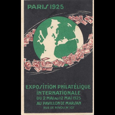 Frankreich:1925: Exposition Philatelique Paris nach Niederlande