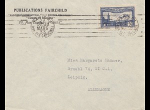 Frankreich: 1933: Publications Fairchild Paris nach Leipzig