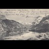 Norwegen: 1906: Ansichtskarte Loen nach Duisburg -Nachtaxe