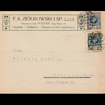 Polen: 1949: Poznan nach Dresden