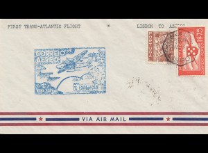 Portugal: 1939 First Trans-Atlantic Flight