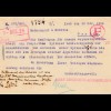 Rumänien: 1928: Araj nach Berlin, Nachgebühr