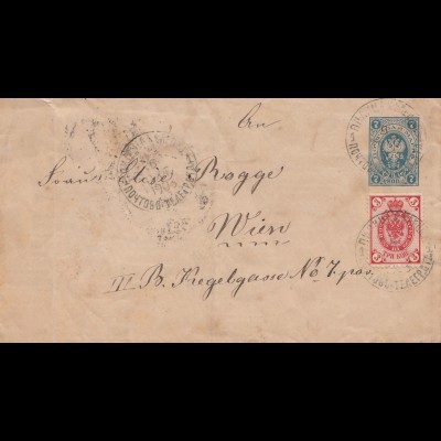 Russland: 1865: Brief nach Wien