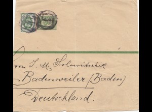 Russland: Streifband nach Badenweiler 1891