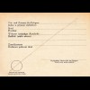 Tschecheslowakei: 1945: Postsparkasse, Anmeldung Petrvald