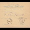 Ungarn: 1899: Paketkarte nach Verbo