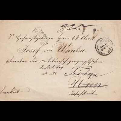 Ungarn: 1879: Budapest nach Wien
