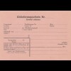 GG Formular Rückschein blanko DPO 488 (11.40)