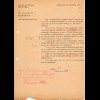 GG Formular: versch. Dokumente Beförderung Postschutzmann, 29.12.44, sehr spät