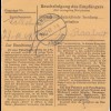 BiZone Paketkarte 1948: Nürnberg nach Moosrain