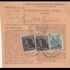 Paketkarte 1948: Freilassing nach Eglfing