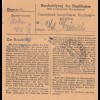 BiZone Paketkarte 1948: Fürstenfeldbruck nach Haar Eglfing