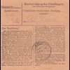 Paketkarte 1948: Dietersdorf nach Eglfing