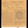 BiZone Paketkarte 1948: Bernried nach Haar bei München, Heilanstalt