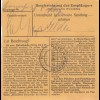 Paketkarte 1948: Lalling Stritzling nach Haar
