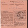 Paketkarte 1948: Rennersthofen b. Neuburg nach Haar, Oberpflegerin