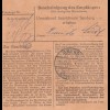 BiZone Paketkarte 1948: Regenstauf nach Gmund am Tegernsee, Notopfer