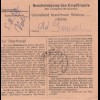 BiZone Paketkarte 1948: Deining über Neumarkt nach Haar, Frauenklinik