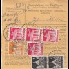 BiZone Paketkarte 1948: Geigant nach Post Haar