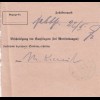 Paketkarte 1948: München nach Haar, Selbstbucher, mit Notpaketkarte