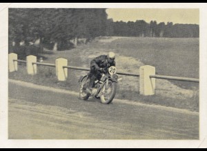 Motorradrennen Pardubice 1938 mit Sonderstempel