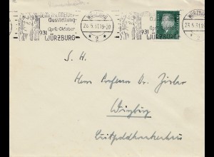Würzburg: 1931: Riemenschneider Ausstellung - Werbestempel