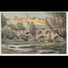 Ansichtskarte Rothenburg ob der Tauber: Freistempel 1938: Meistertrunks 