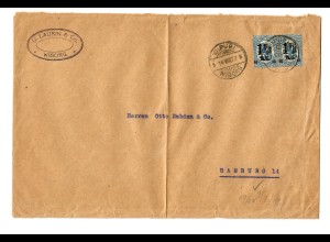 Brief aus Wiborg, 1922 nach Hamburg