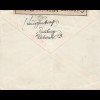 Zensur: 1924: Brief von Duisburg nach Rückeburg, Militär Zensur Belge