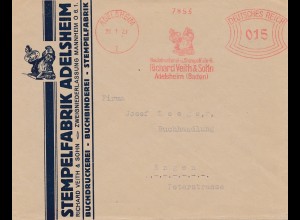 Zwerge: Adelsheim 1929 - Freistempel 