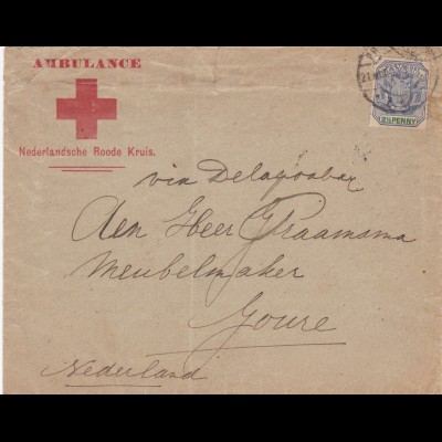 Niederländisches Rotes Kreuz - Zentral Afrikanische Republik nach NL
