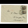 13x Ganzsachen, Brief von Saarbrücken um 1920