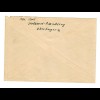 Brief 1956 von Stotzard-P. Aindling nach Augsburg