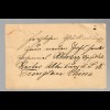 Kiautschou: Tsingtau Postkarte Marine Postbüro nach Graudenz 1901