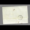 Brief von Hamburg nach Mugron / Frankreich 1848